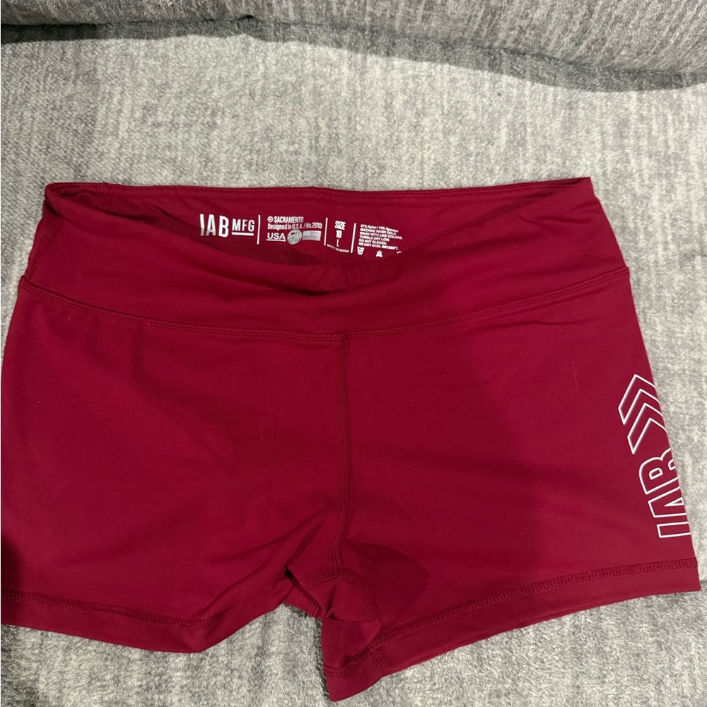 JAB Women's Athletic Shorts - Deep Red